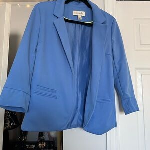Forever 21 Women's Sky Blue Suit Jacket